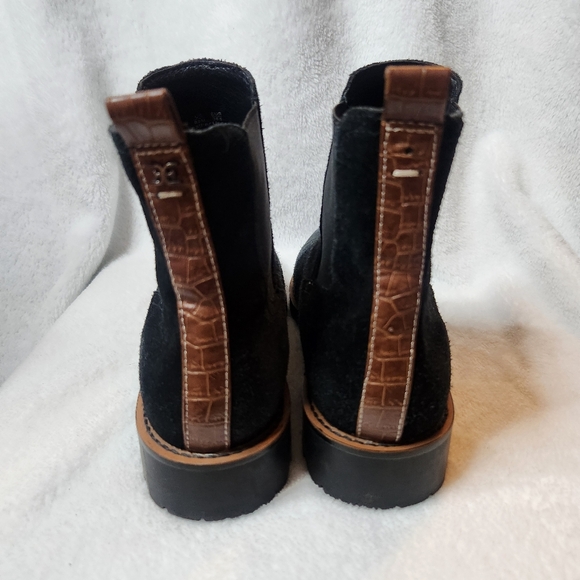 Sam Edelman Women's Black Suede Laguna Chelsea Boots Size 8.5 - Picture 3 of 9